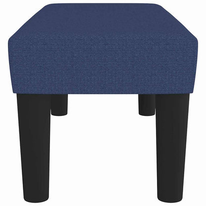 Panca Blu 70x30x30 cm in Tessuto - homemem39