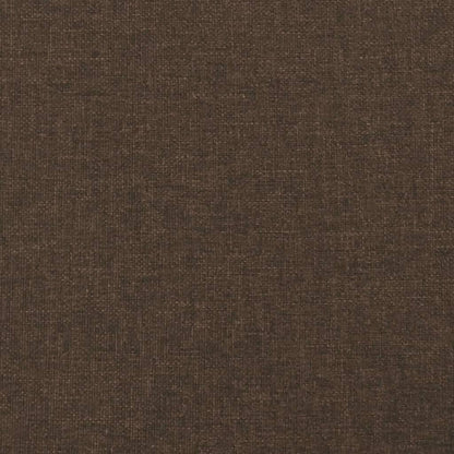 Panca Marrone Scuro 70x30x30 cm in Tessuto