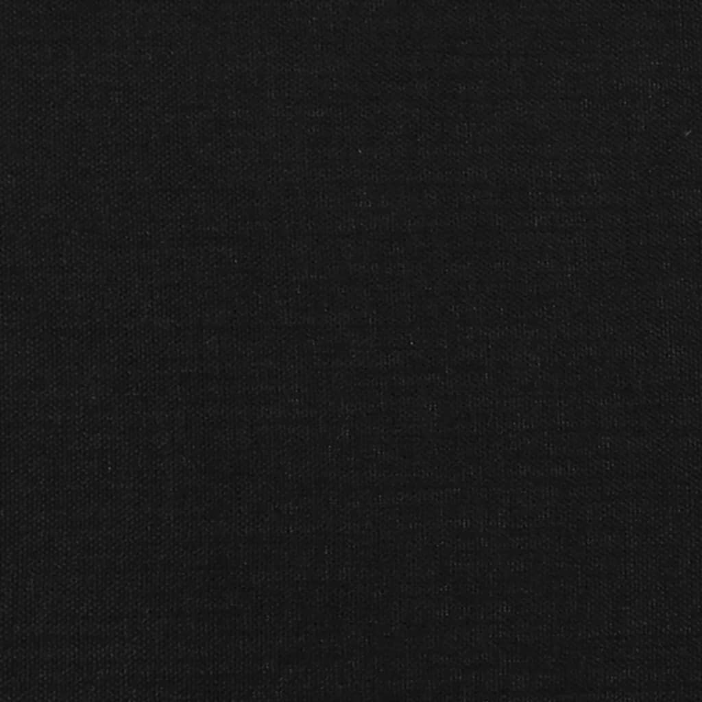 Panca Nera 100x30x30 cm in Tessuto