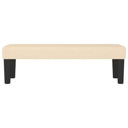 Panca Crema 100x30x30 cm in Tessuto