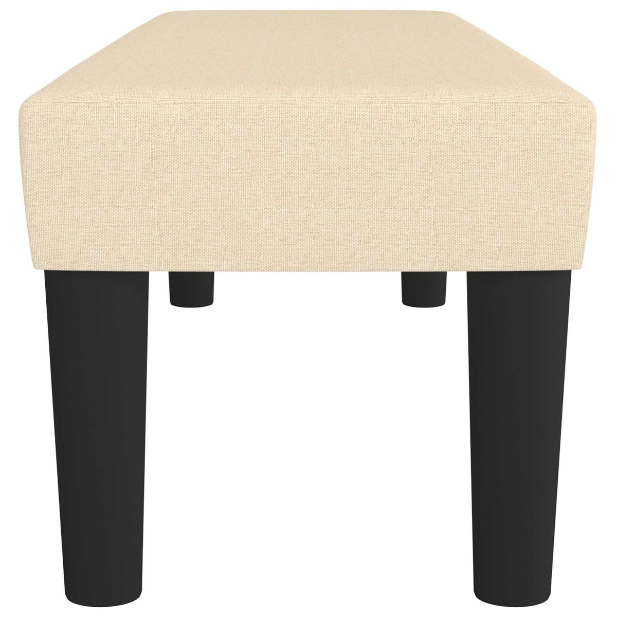 Panca Crema 100x30x30 cm in Tessuto