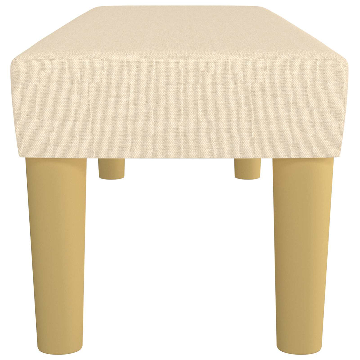 Panca Crema 100x30x30 cm in Tessuto