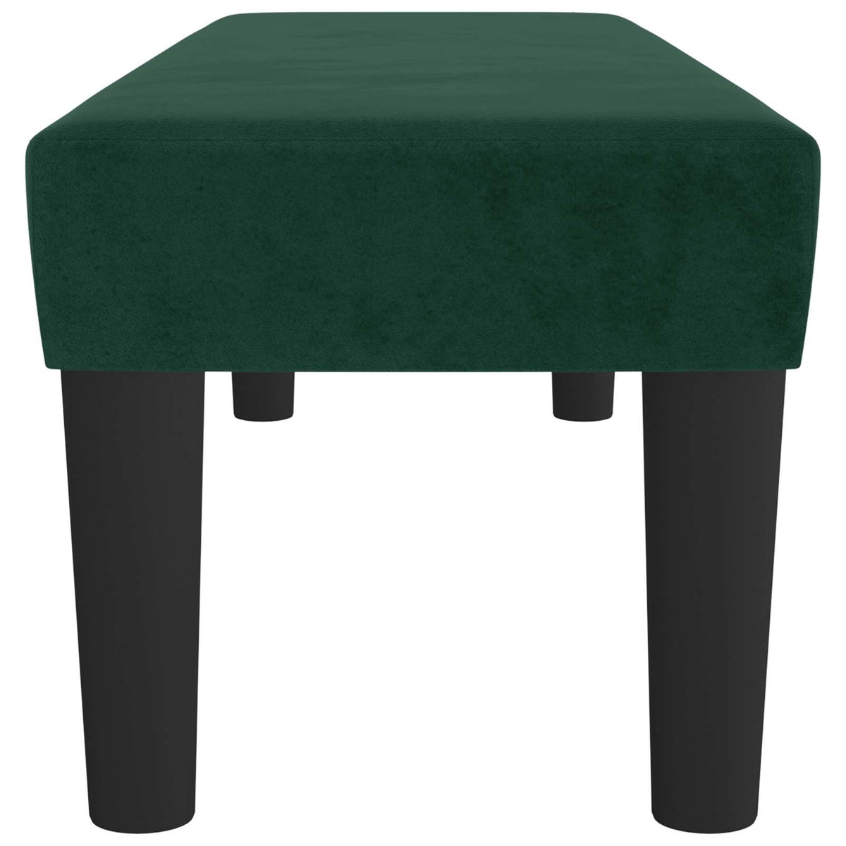 Panca Verde Scuro 100x30x30 cm in Velluto