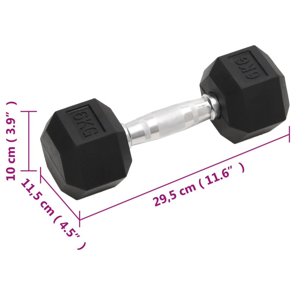 Manubri 2 pz 12 kg Totale in Ghisa | homemem39