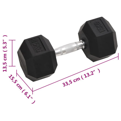 Manubri 2 pz 30 kg Totale in Ghisa | homemem39
