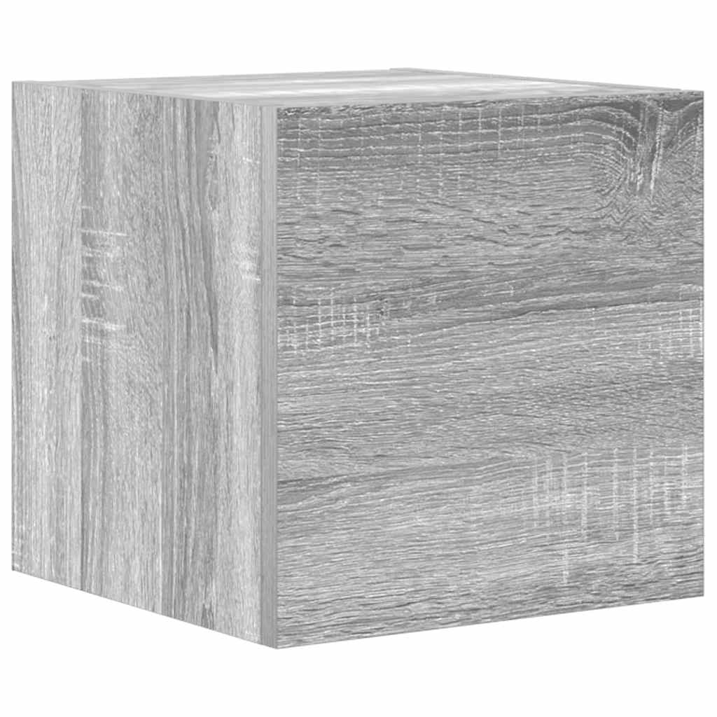 Set Mobili Porta TV 3 pz Grigio Sonoma in Legno Multistrato - homemem39