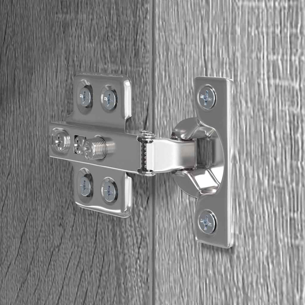 Set Mobili Porta TV 10 pz Grigio Sonoma in Legno Multistrato