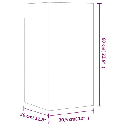 Set di Mobili Porta TV 7 pz Grigio Sonoma in Legno Multistrato - homemem39