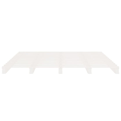 Giroletto senza Materasso Bianco 140x200 cm Legno Massello Pino | homemem39