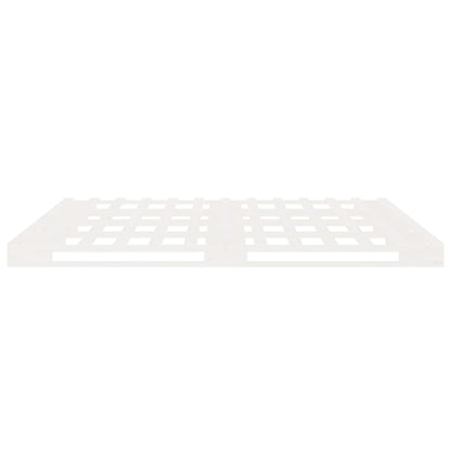 Giroletto senza Materasso Bianco 140x200 cm Legno Massello Pino | homemem39