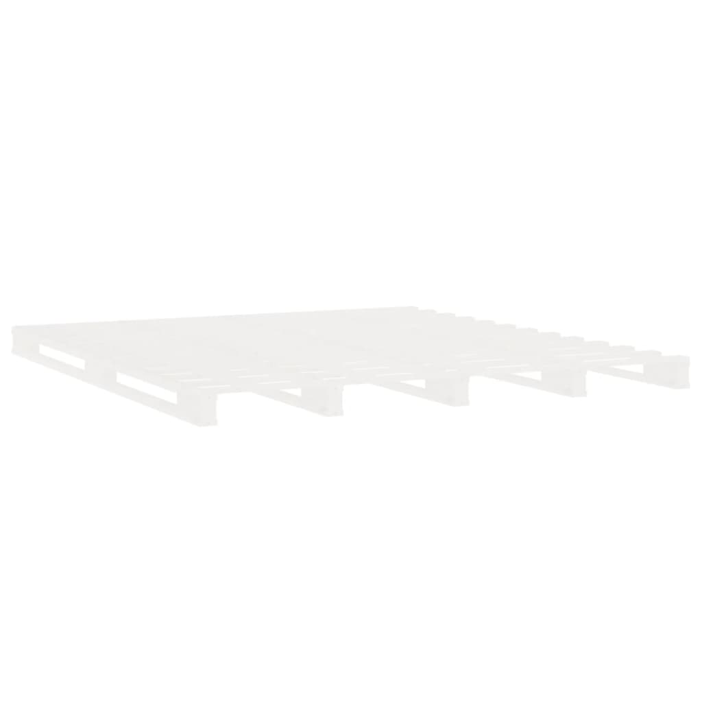 Giroletto senza Materasso Bianco 180x200 cm Legno Massello Pino | homemem39