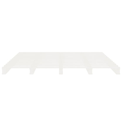 Giroletto senza Materasso Bianco 180x200 cm Legno Massello Pino | homemem39