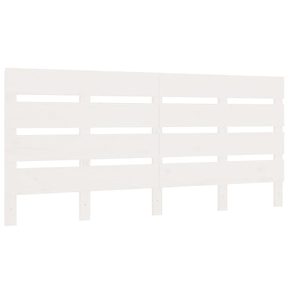 Giroletto senza Materasso Bianco 200x200 cm Legno Massello Pino | homemem39
