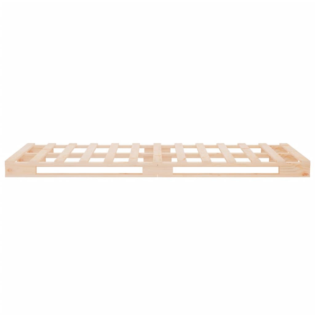 Giroletto senza Materasso 75x190 cm in Legno Massello di Pino | homemem39