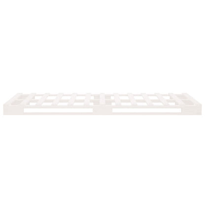 Giroletto senza Materasso Bianco 75x190 Legno Massello di Pino | homemem39
