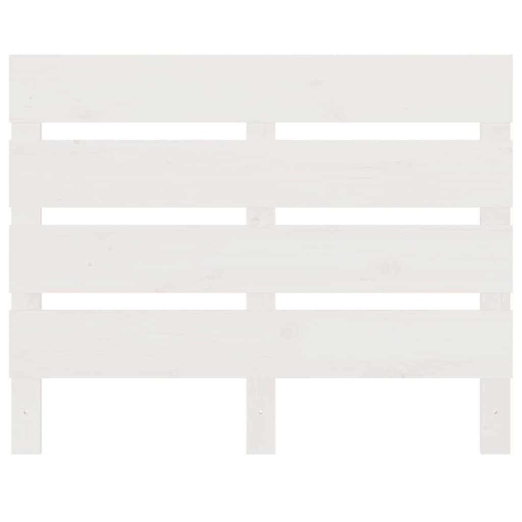 Giroletto senza Materasso Bianco 75x190 Legno Massello di Pino | homemem39