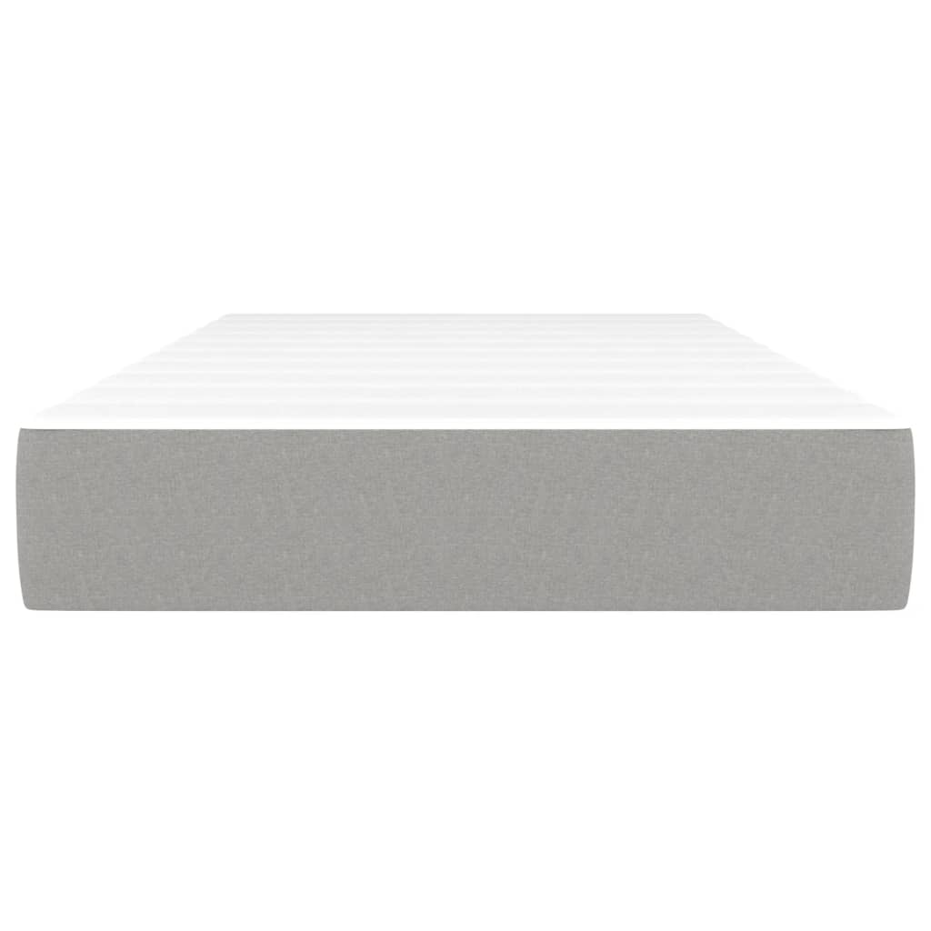 Materasso a Molle Insacchettate Grigio Chiaro 80x200x20 cm - homemem39