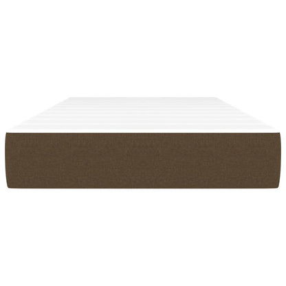 Materasso a Molle Insacchettate Rigidità Media Marrone Scuro 80x200x20 cm | homemem39