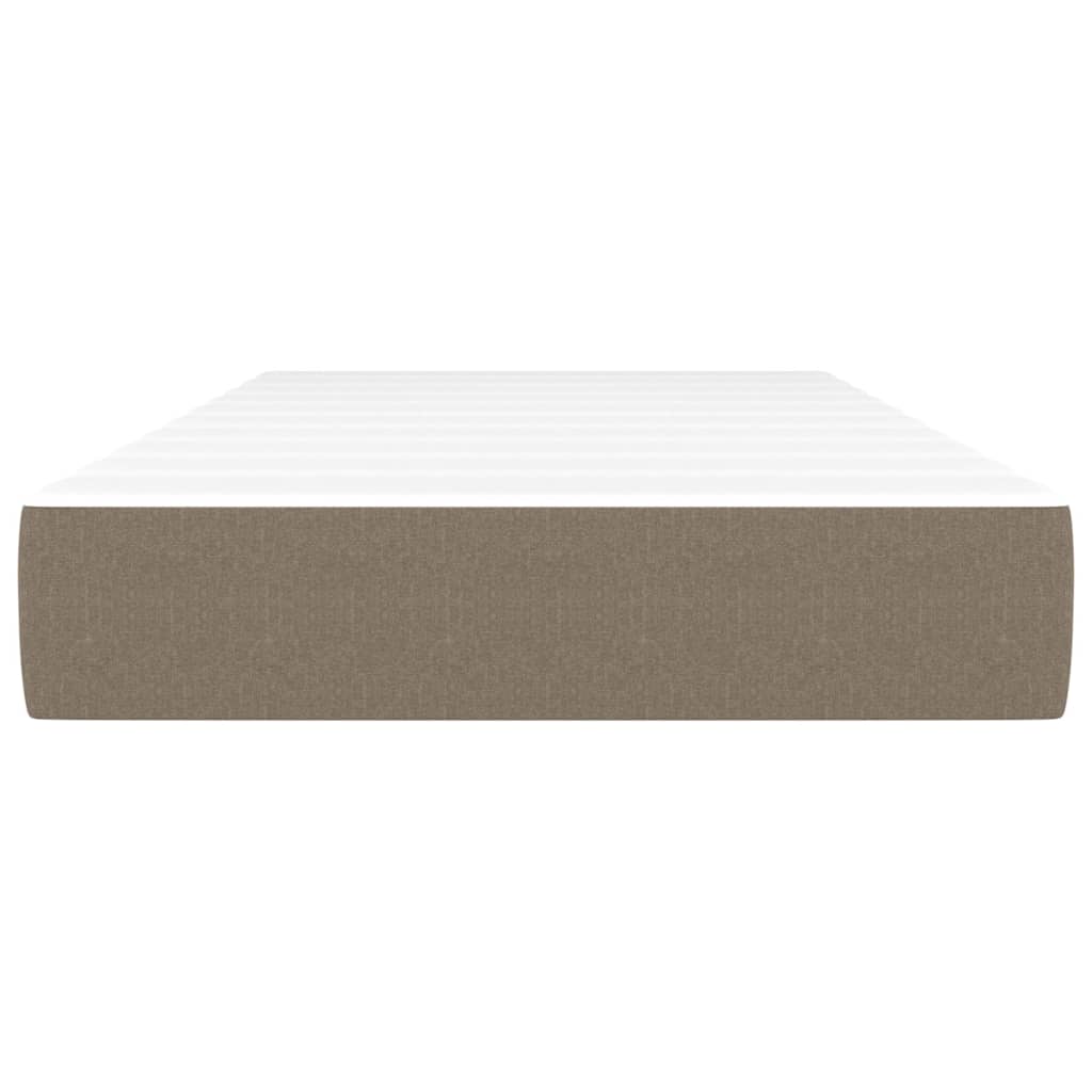 Materasso a Molle Insacchettate Grigio Tortora 80x200x20 cm - homemem39