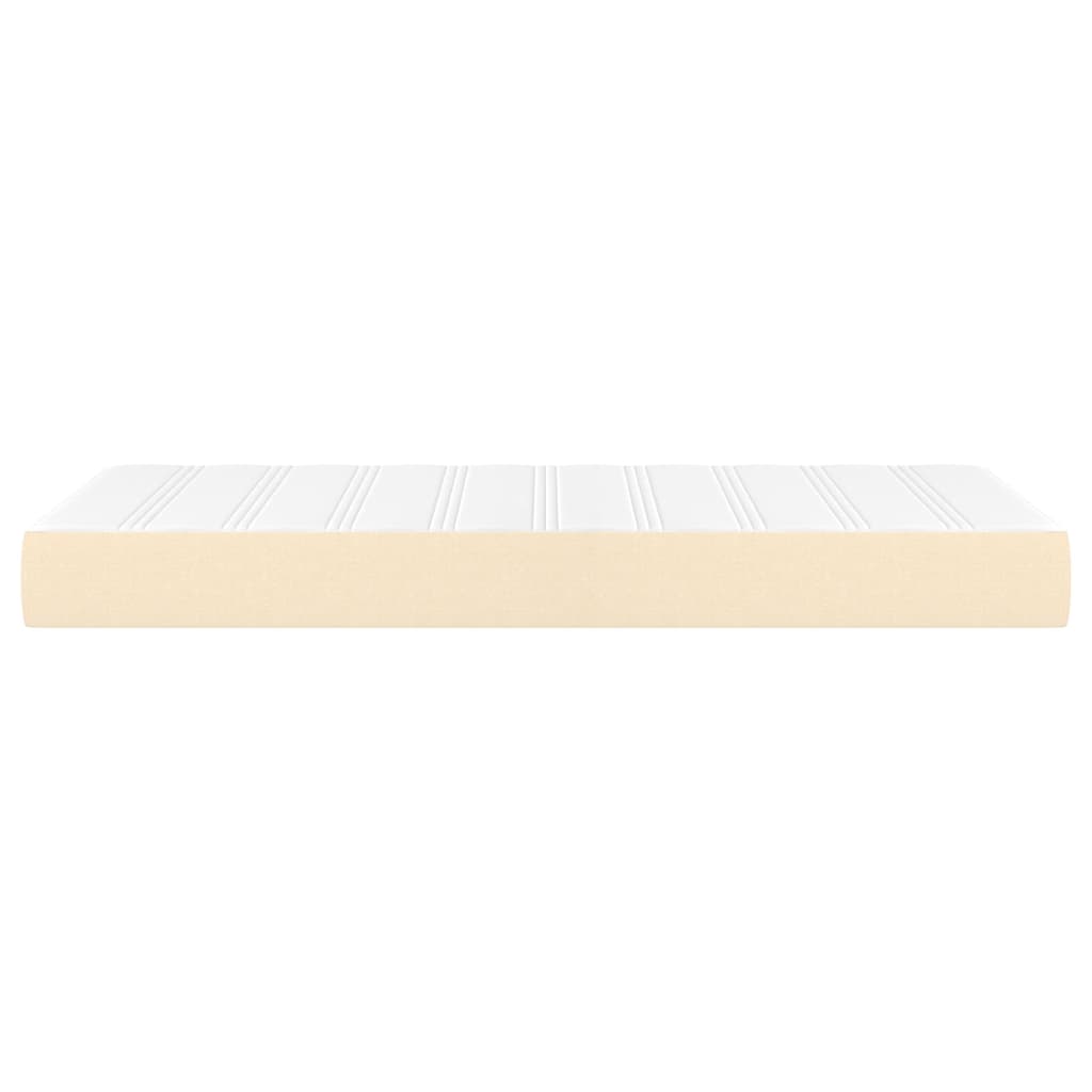 Materasso a Molle Insacchettate Rigidità Media Crema 80x200x20 cm | homemem39