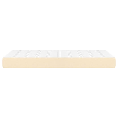 Materasso a Molle Insacchettate Rigidità Media Crema 80x200x20 cm | homemem39