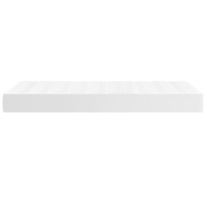 Materasso a Molle Insacchettate Rigidità Media Bianco 80x200x20 cm in Similpelle | homemem39