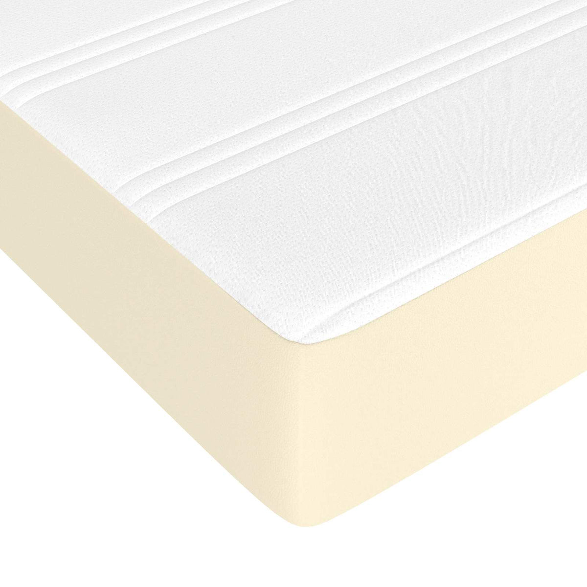 Materasso a Molle Insacchettate Media Crema 80x200x20cm