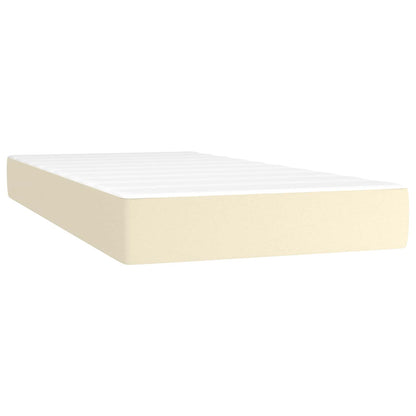 Materasso a Molle Insacchettate Media Crema 80x200x20cm