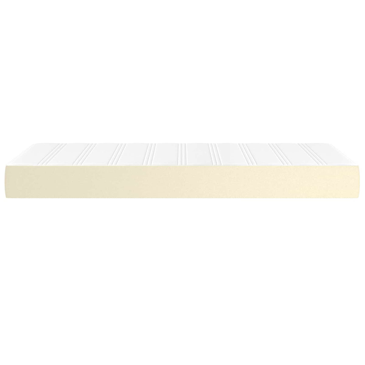 Materasso a Molle Insacchettate Media Crema 80x200x20cm