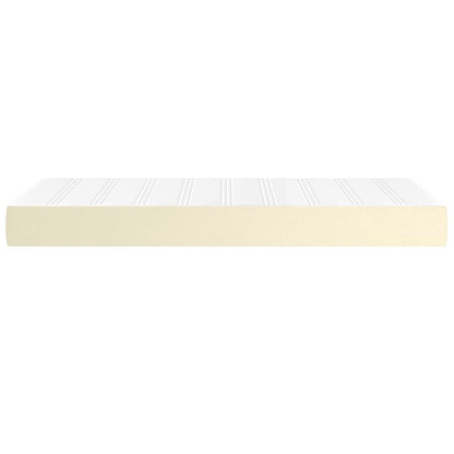 Materasso a Molle Insacchettate Media Crema 80x200x20cm