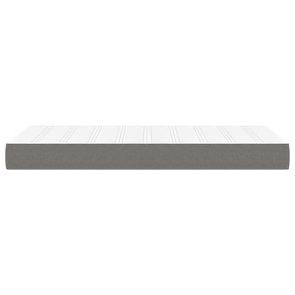 Materasso a Molle Insacchettate Rigidità Media Grigio Scuro 90x190x20 cm | homemem39