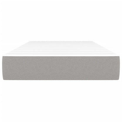 Materasso a Molle Insacchettate Grigio Chiaro 90x200x20 cm - homemem39