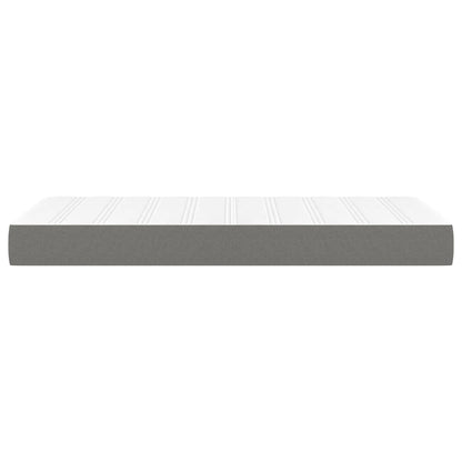 Materasso a Molle Insacchettate Rigidità Media Grigio Scuro 90x200x20 cm | homemem39