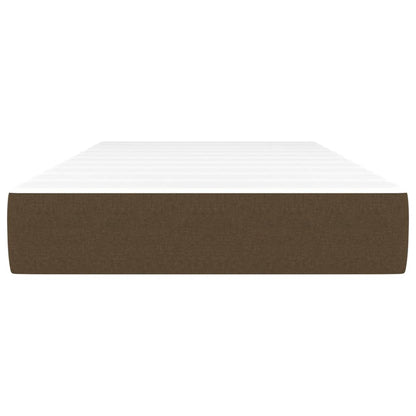 Materasso a Molle Insacchettate Marrone Scuro 90x200x20 cm - homemem39
