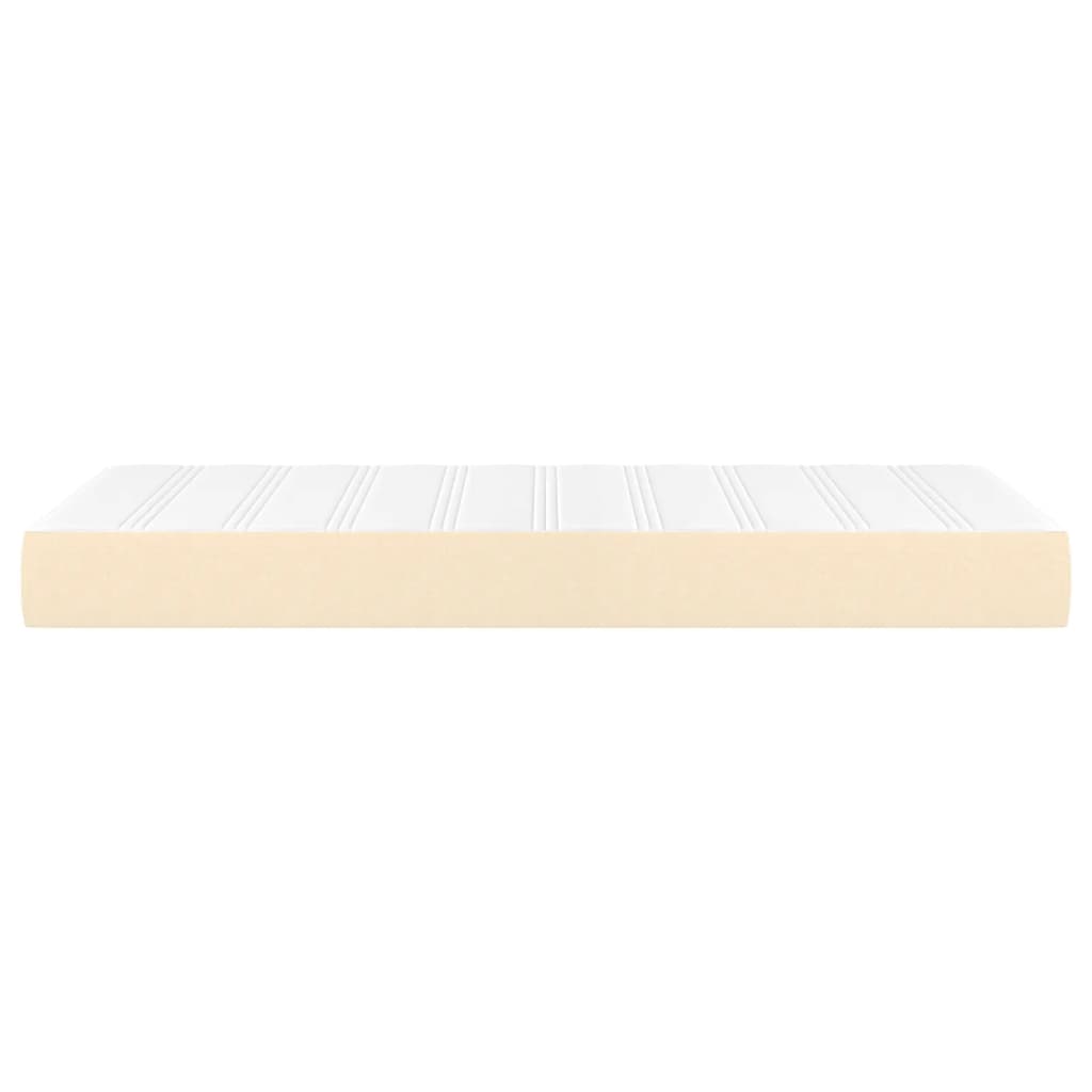 Materasso a Molle Insacchettate Rigidità Media Crema 90x200x20 cm | homemem39