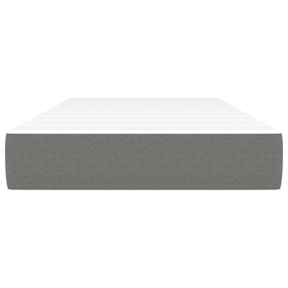 Materasso a Molle Insacchettate Grigio Scuro 100x200x20 cm - homemem39