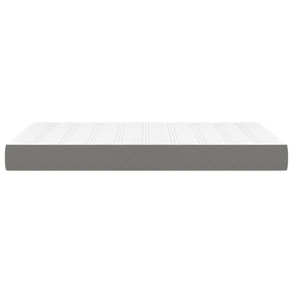 Materasso a Molle Insacchettate Rigidità Media Grigio Scuro 120x200x20 cm | homemem39