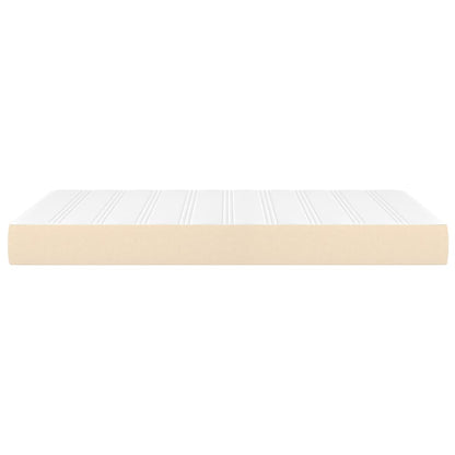 Materasso a Molle Insacchettate Rigidità Media Crema 120x200x20 cm | homemem39