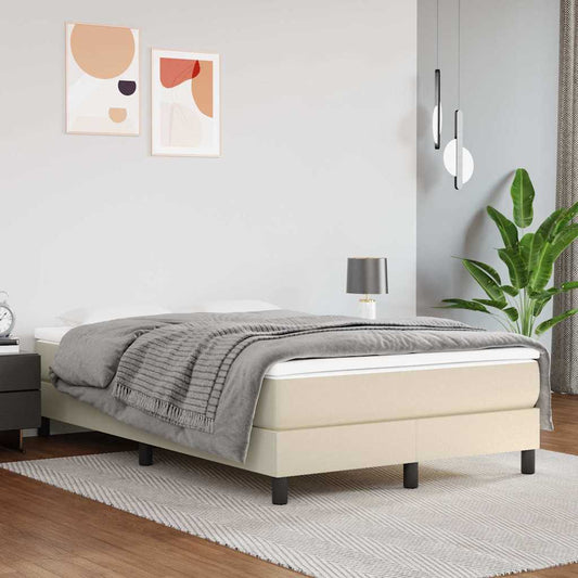 Materasso a Molle Insacchettate Media Crema 120x200x20 cm