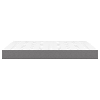 Materasso a Molle Insacchettate Rigidità Media Grigio Scuro 140x190x20 cm | homemem39