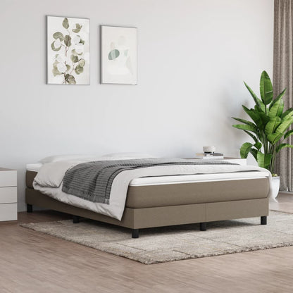Materasso a Molle Insacchettate Rigidità Media Grigio Tortora 140x190x20 cm in Tessuto | homemem39