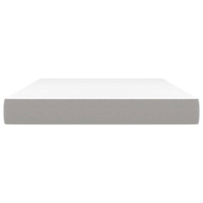 Materasso a Molle Insacchettate Grigio Chiaro 140x200x20 cm - homemem39