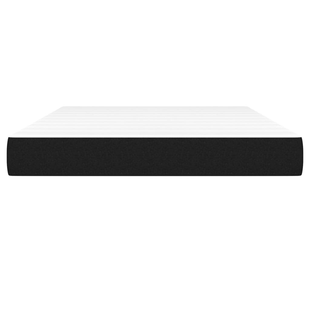 Materasso a Molle Insacchettate Nero 140x200x20 cm in Tessuto - homemem39