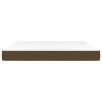 Materasso a Molle Insacchettate Marrone Scuro 160x200x20 cm - homemem39