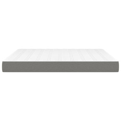 Materasso a Molle Insacchettate Rigidità Media Grigio Scuro 180x200x20 cm | homemem39