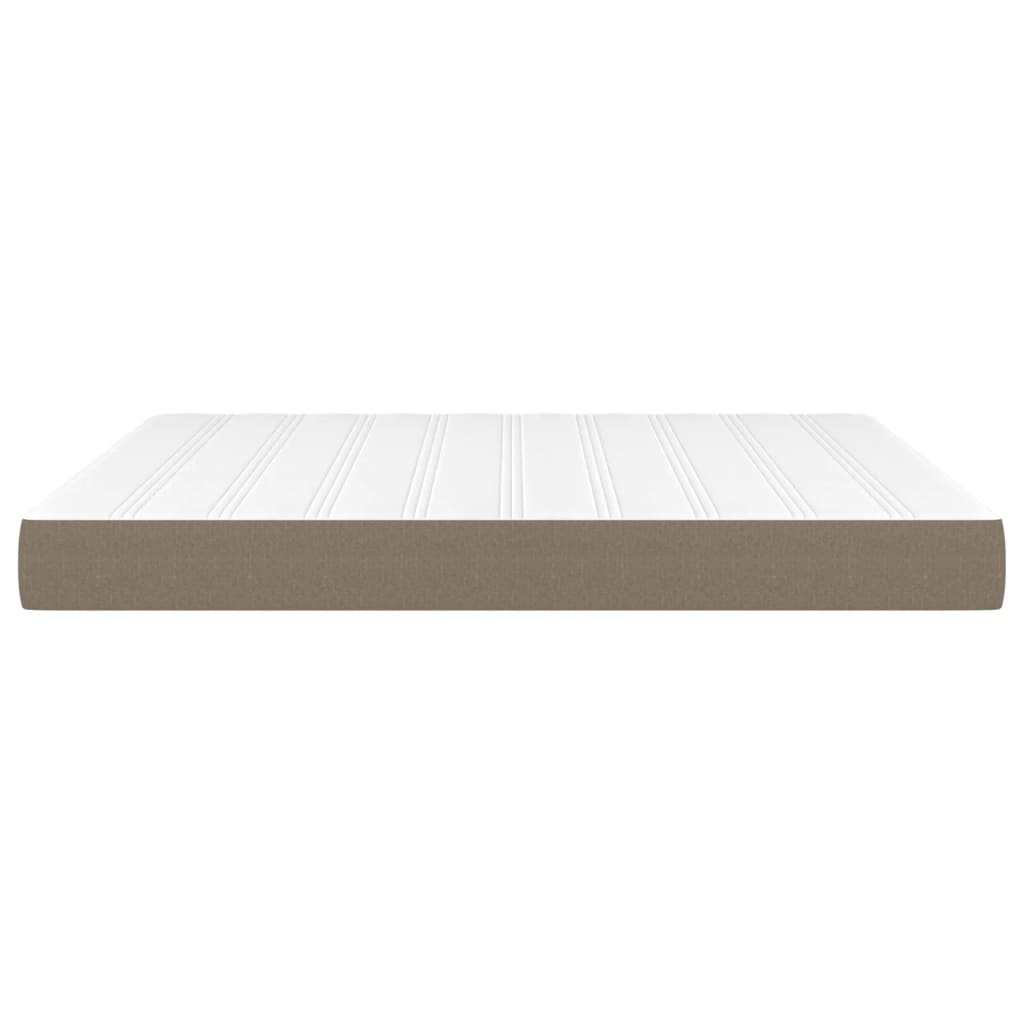 Materasso a Molle Insacchettate Rigidità Media Grigio Tortora 180x200x20 cm | homemem39