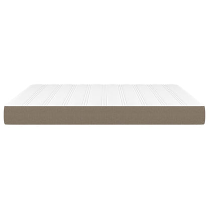 Materasso a Molle Insacchettate Rigidità Media Grigio Tortora 180x200x20 cm | homemem39