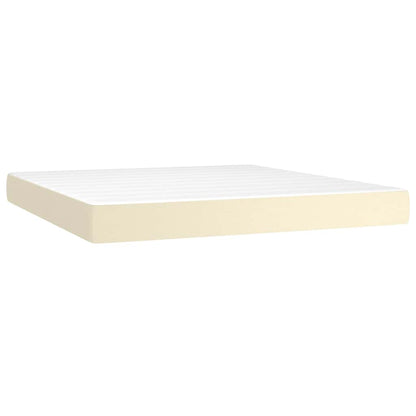 Materasso a Molle Insacchettate Media Crema 180x200x20 cm