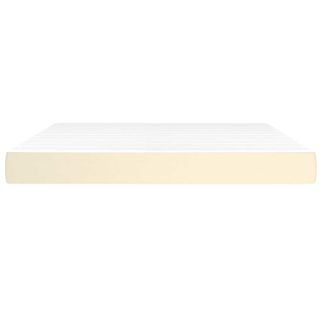 Materasso a Molle Insacchettate Media Crema 180x200x20 cm