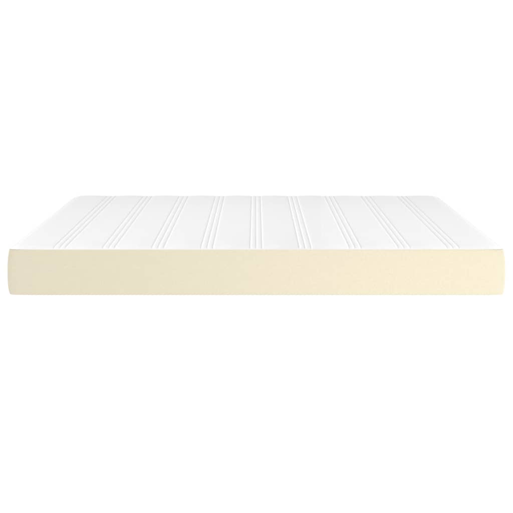 Materasso a Molle Insacchettate Media Crema 180x200x20 cm